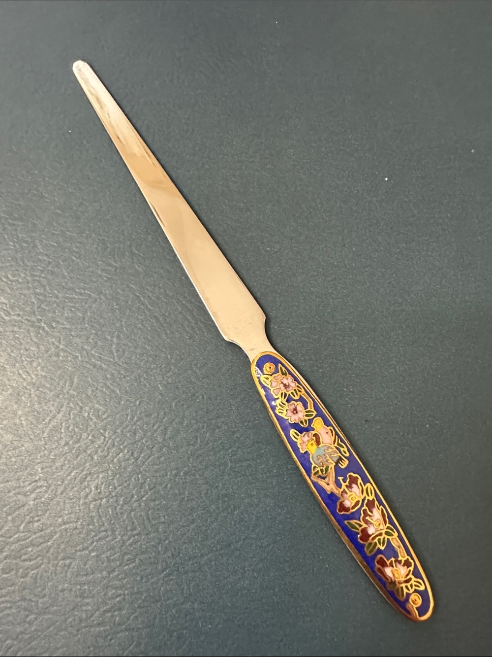 Vintage Cloisonne Letter Opener